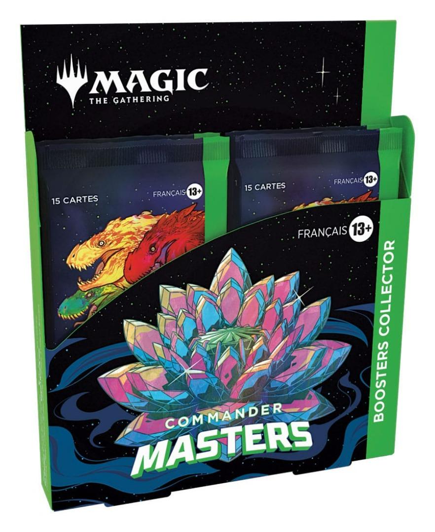Boite de 4 Boosters Collector Commander Masters FR - Magic The Gathering
