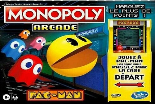 Monopoly Arcade Pacman - Jeu de Societe - Jeu de Plateau - Version française