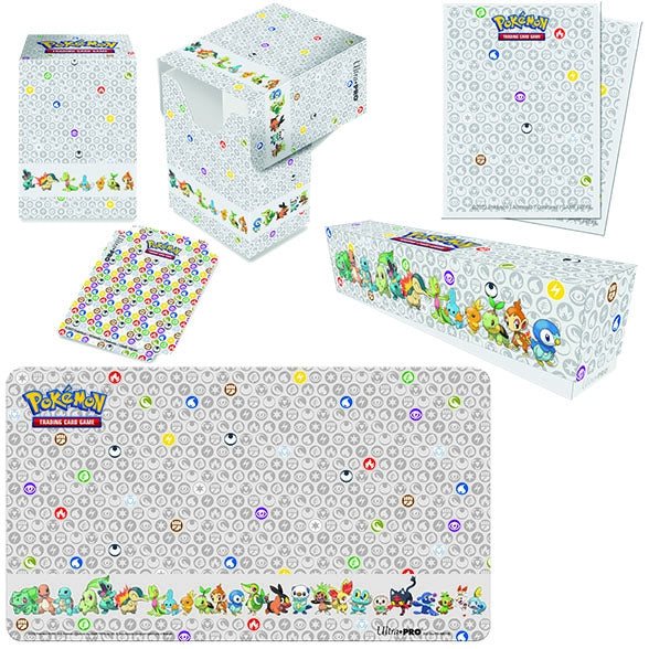 Ultra Pro Pack Édition Spéciale BUNDLE Pokemon ( deck box, sleeves, tapis .. )