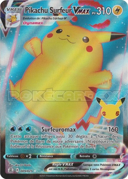 009/025 - Pikachu Surfeur-VMAX - Geekabrak