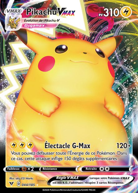 044/185 - Pikachu-VMAX - Geekabrak