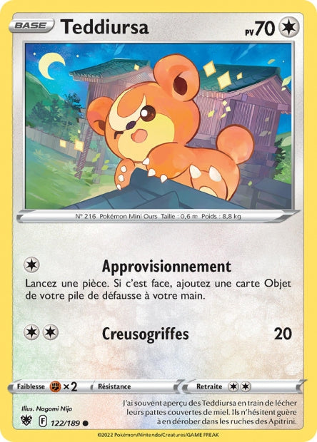 122/189 - Teddiursa