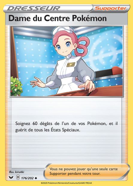 176/202 - Dame du Centre Pokémon