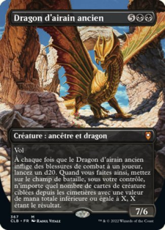 367/361 - Dragon d'airain ancien