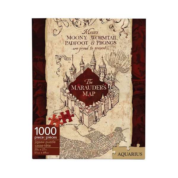 Harry Potter puzzle Carte du Maraudeur (1000 pièces)