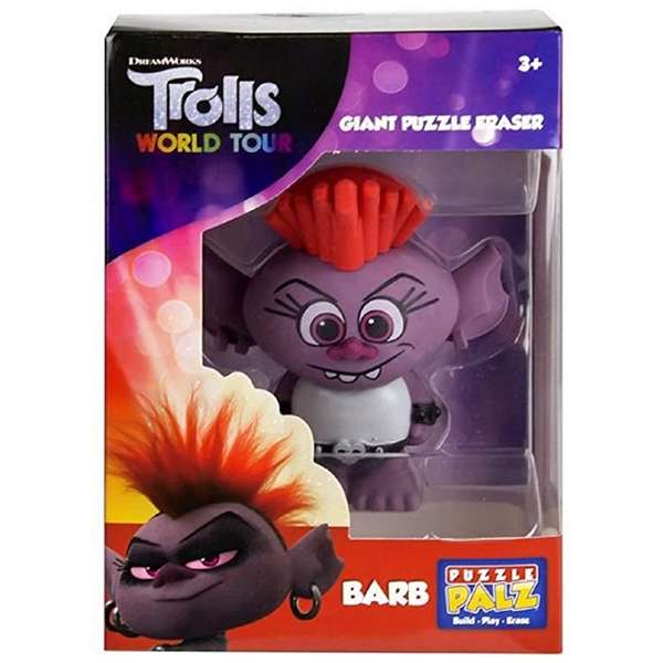 Trolls World Tour - Barb - Giant Puzzle Eraser