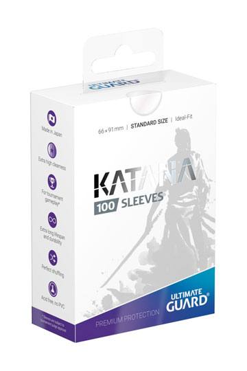 Ultimate Guard 100 pochettes Katana Sleeves taille standard Transparent